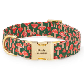 Dog Collar Mushroom Meadow