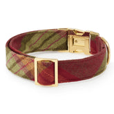 The Foggy Dog - Dog Collar Orchard Plaid Flannel