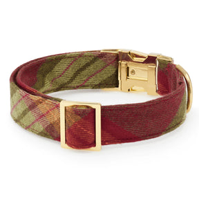 The Foggy Dog - Dog Collar Orchard Plaid Flannel