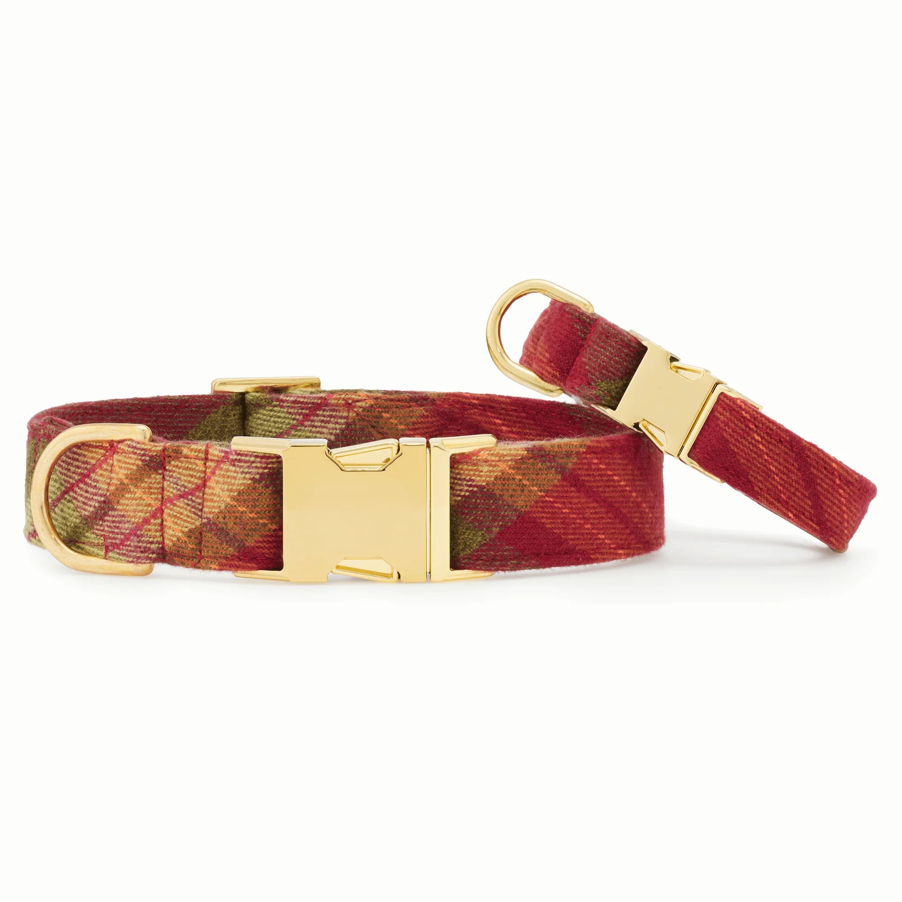 The Foggy Dog - Dog Collar Orchard Plaid Flannel