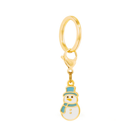 The Foggy Dog - Collar Charm Snowman
