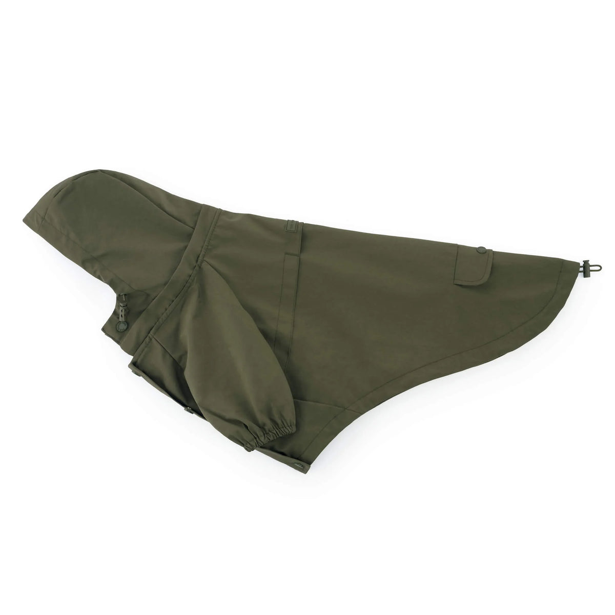 The Foggy Dog - Dog Raincoat Olive