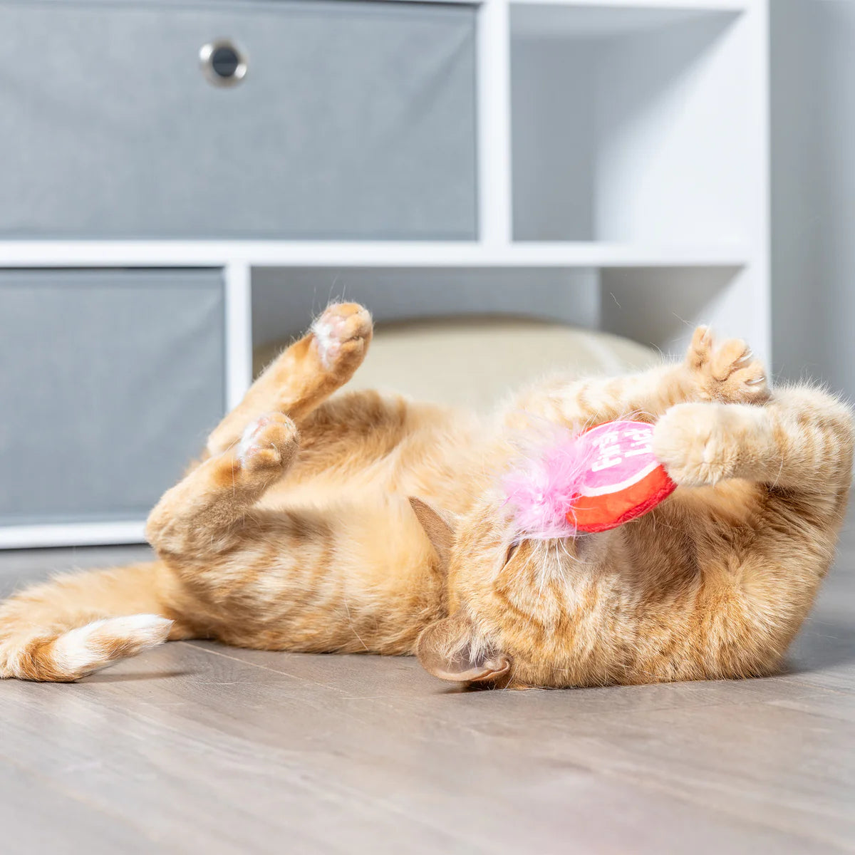 Huxley & Kent - Cat Toy First Lick Heart & Be Mine Coffee