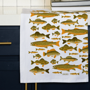 Gingiber - Tea Towel Fish