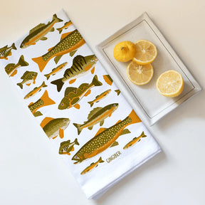 Gingiber - Tea Towel Fish