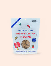 Fish & Chips Recipe Crunchy Biscuits Dog Treats