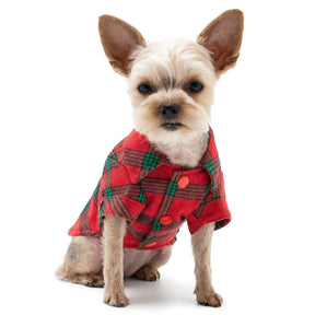 Dogo Pet - Shirt Flannel Button Xmas