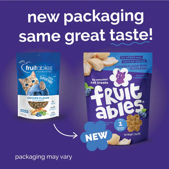 Fruitables - Chicken Blueberry Cat Treats
