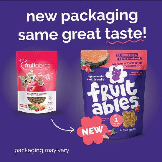 Fruitables - Salmon Cranberry Cat Treats