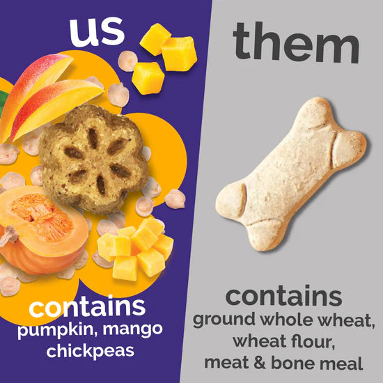 Fruitables - Skinny Minis Pumpkin & Mango Soft & Chewy Dog Treats