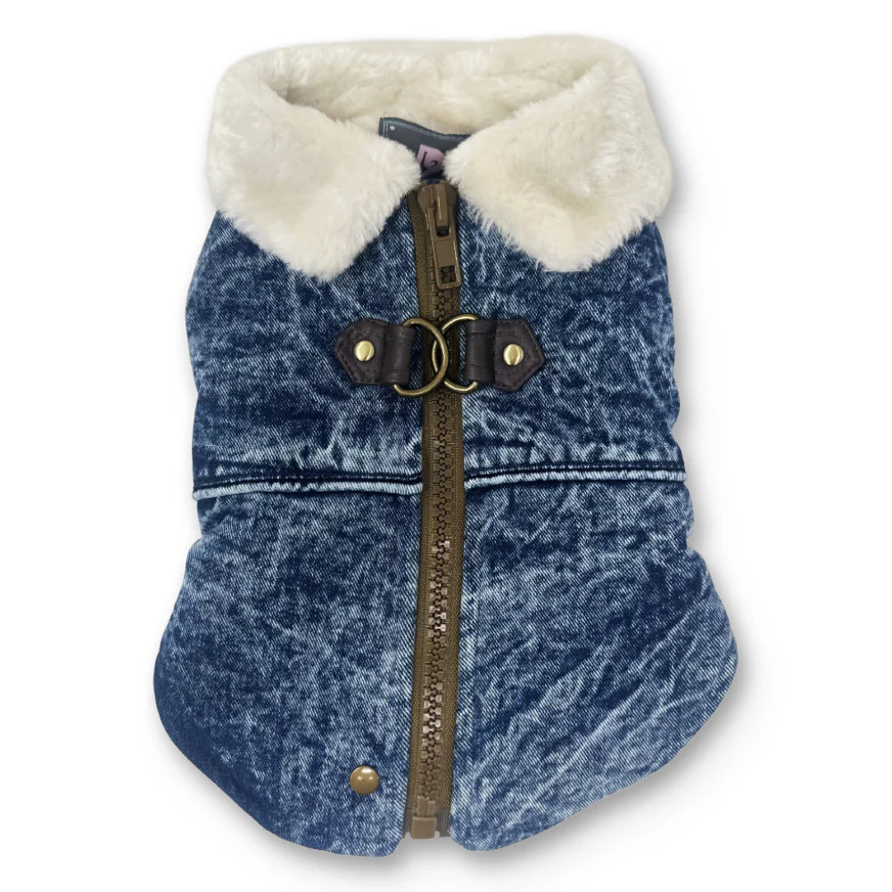 Dogo Pet - Coat Furry Runner Denim