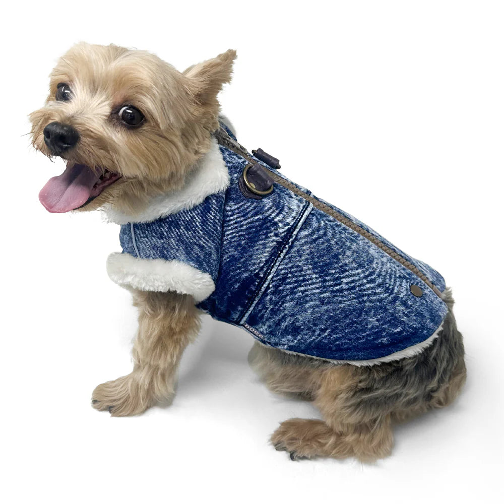 Dogo Pet - Coat Furry Runner Denim