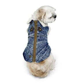 Dogo Pet - Coat Furry Runner Denim