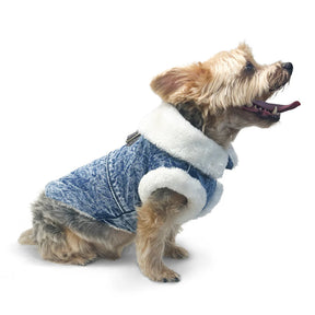 Dogo Pet - Coat Furry Runner Denim