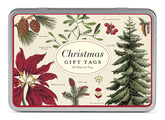 Cavallini & Co. - Gift Tags Glitter Christmas Botanica