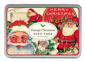 Cavallini & Co. - Gift Tags Glitter Vintage Christmas