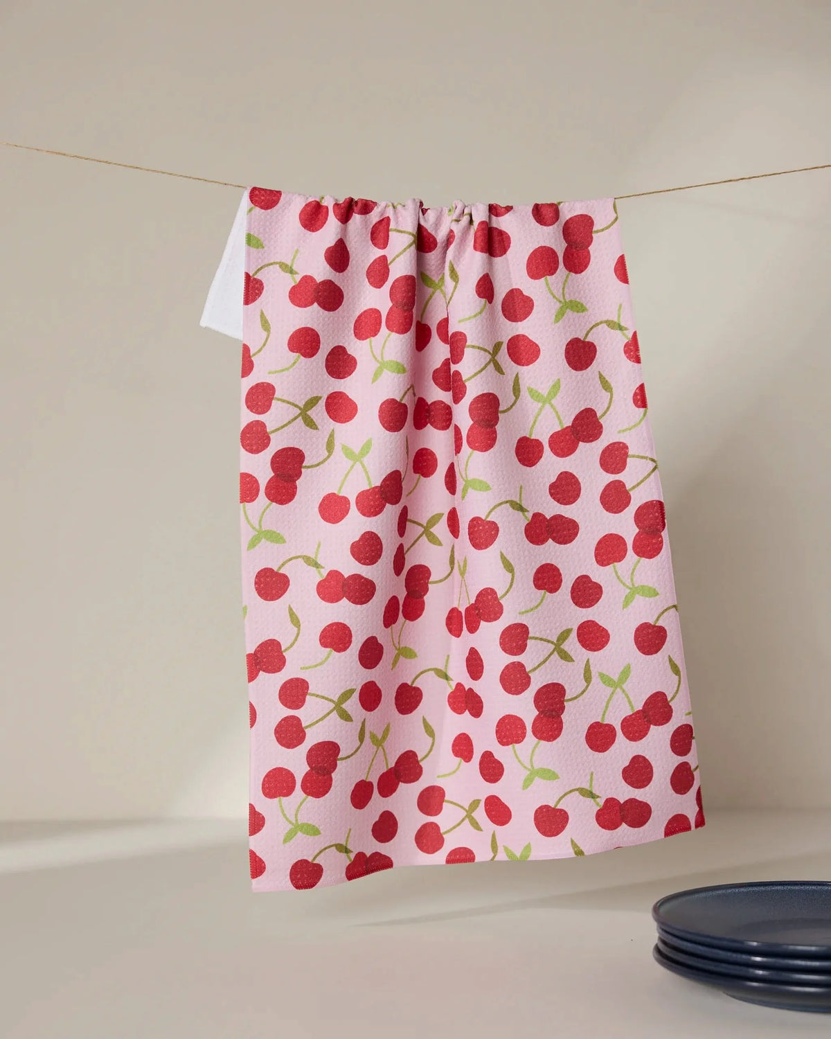 Geometry - Tea Towel Cheery Cherries - Southern Agriculture 