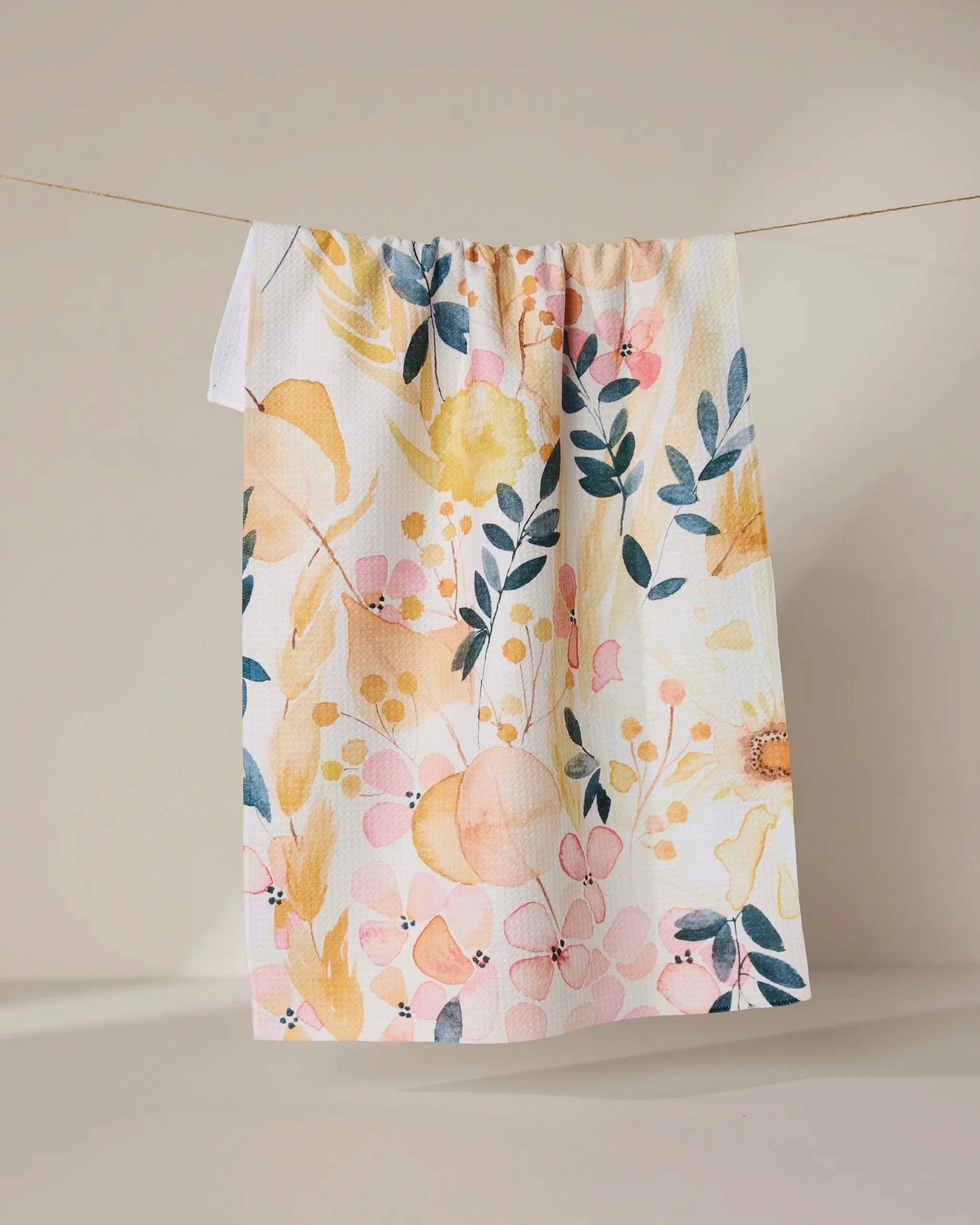 Geometry - Tea Towel Sleepy Fields