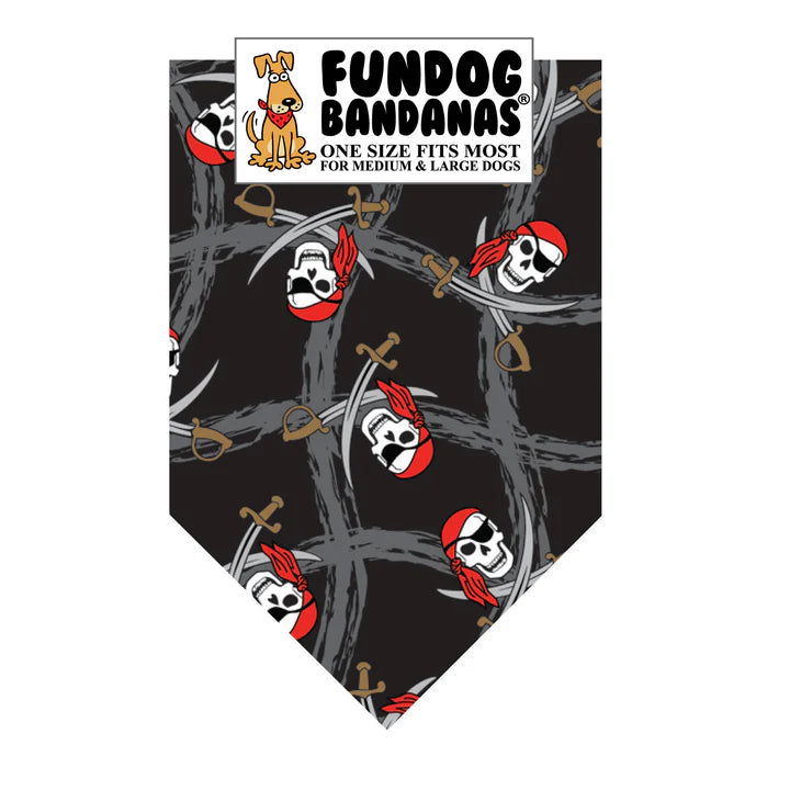 FunDog Bandanas - Dog Bandana Ghost Pirates