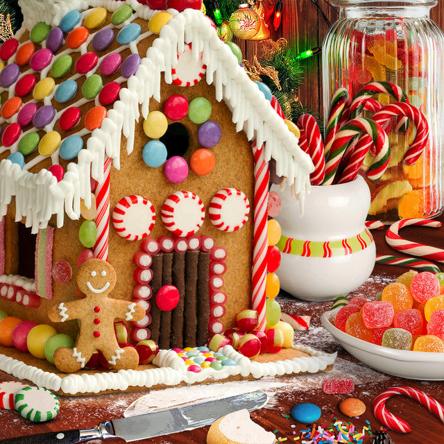 Allied Products-Springbok - Gingerbread House Puzzle