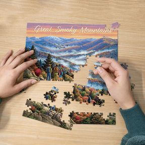 Boardwalk Puzzle Company - Puzzle Great Smoky Mountains