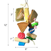 A & E Cage Company - Chunky Monster Bird Toy