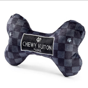 Haute Diggity Dog - Black Checker Chewy Vuiton Bone