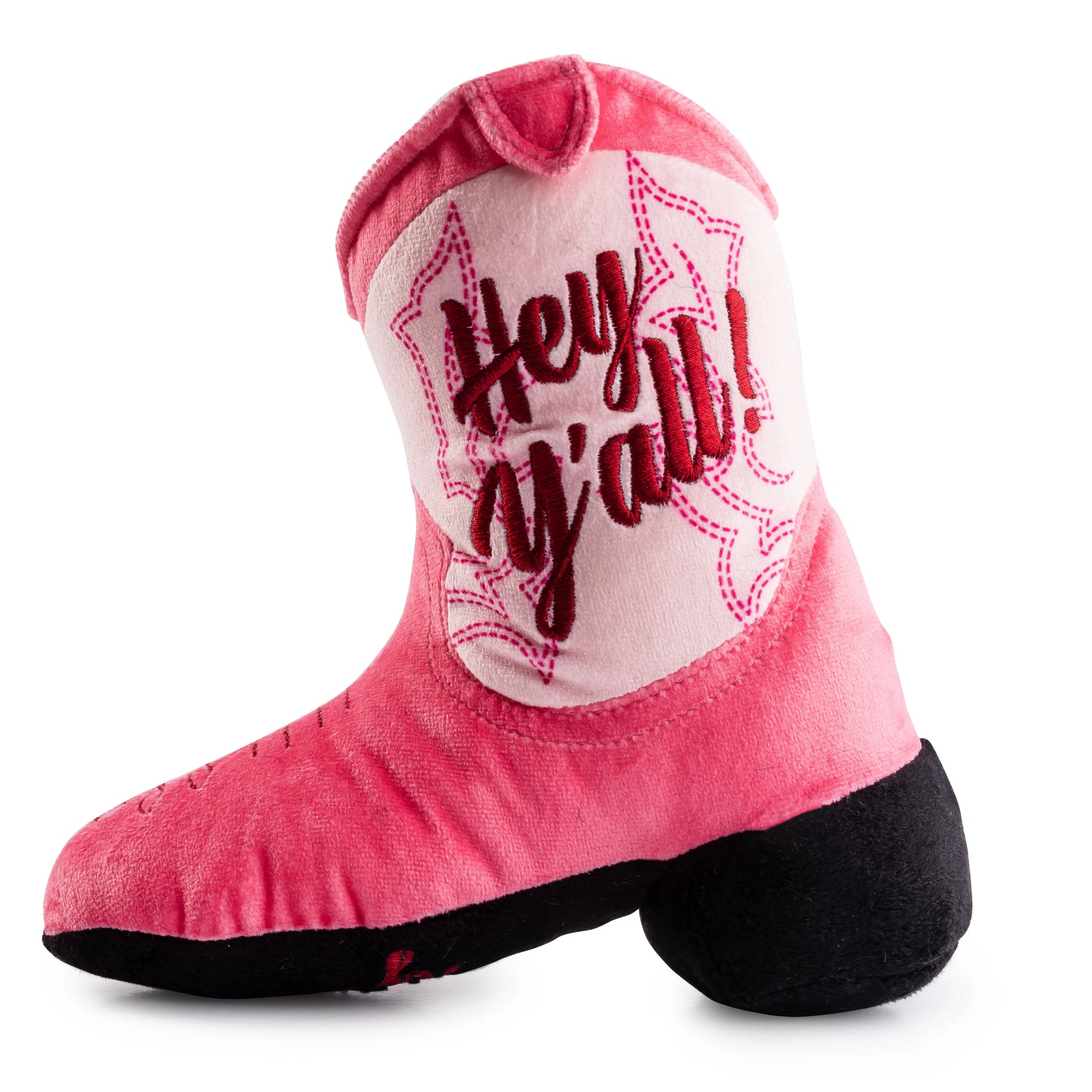 Haute Diggity Dog - Pink Cowgirl Boot Dog Toy