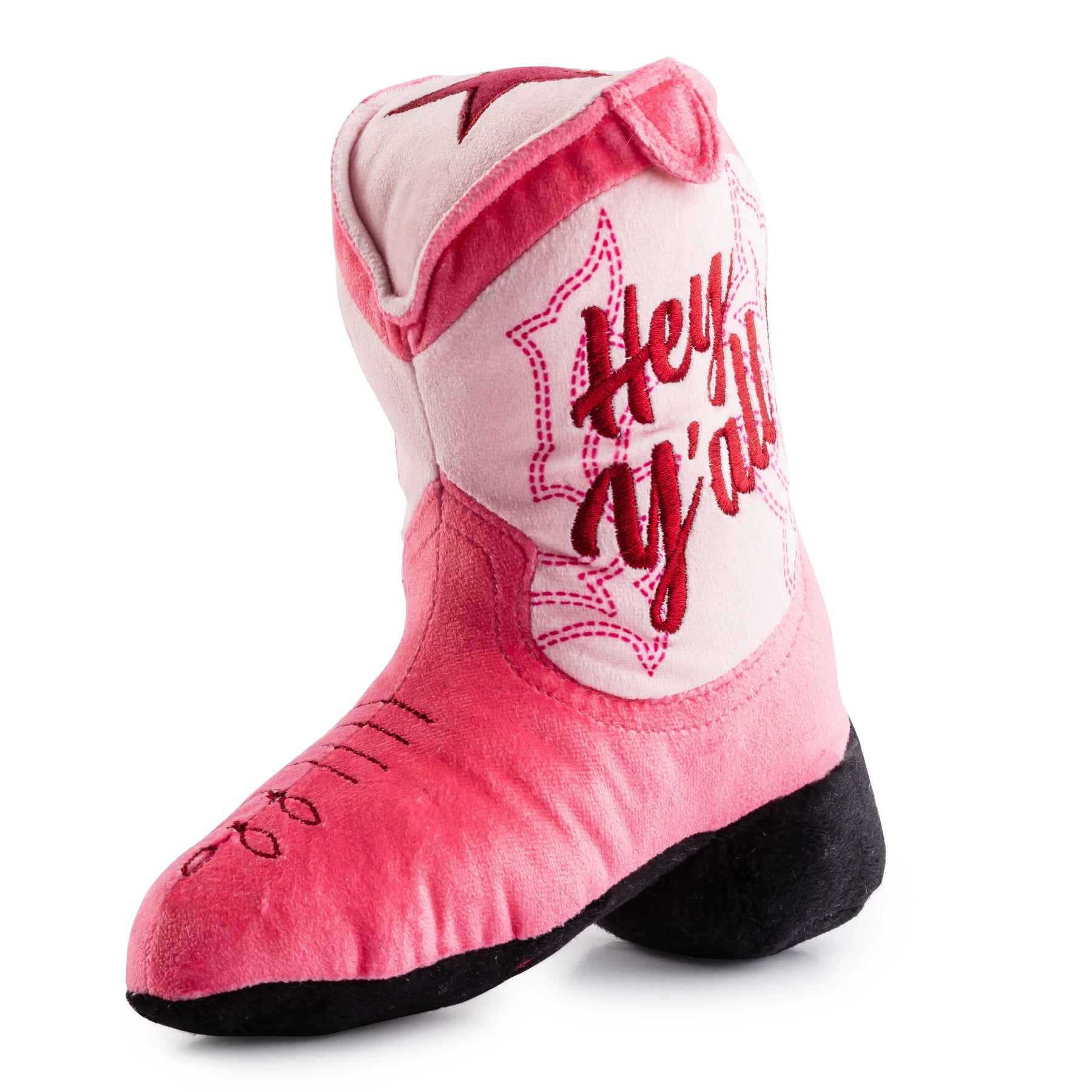 Haute Diggity Dog - Pink Cowgirl Boot Dog Toy