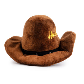 Haute Diggity Dog - Brown Cowboy Hat Dog Toy