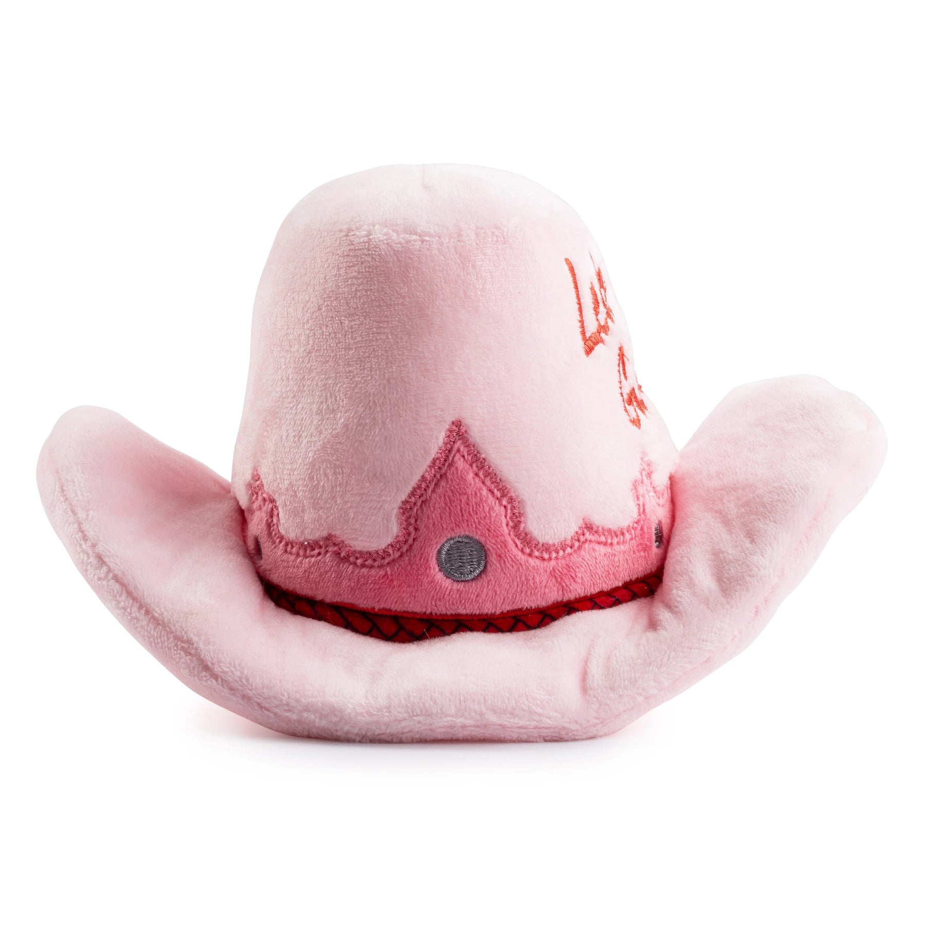 Haute Diggity Dog - Pink Cowgirl Hat Dog Toy
