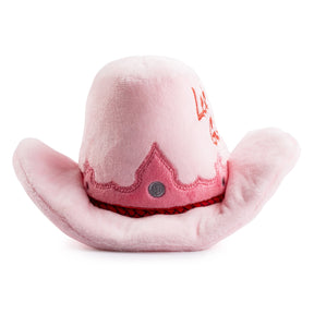 Haute Diggity Dog - Pink Cowgirl Hat Dog Toy