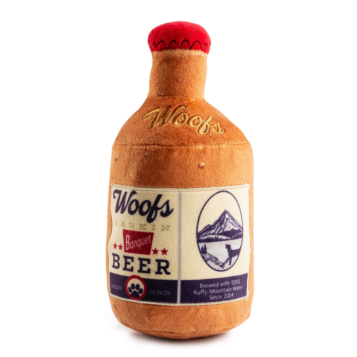 Haute Diggity Dog - Woofs Beer Bottle Dog Toy