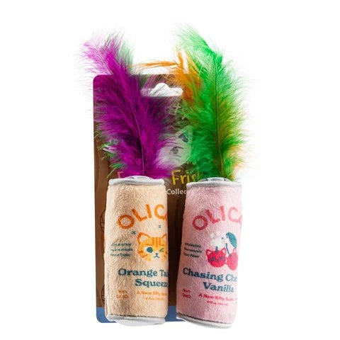 Haute Diggity Dog - Olicat Cheery + Orange Cat Toy