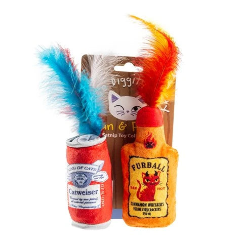 Haute Diggity Dog - Furball + Catweiser Cat Toy