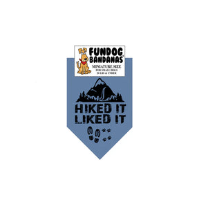 FunDog Bandanas - Dog Bandana Hiked It Liked It