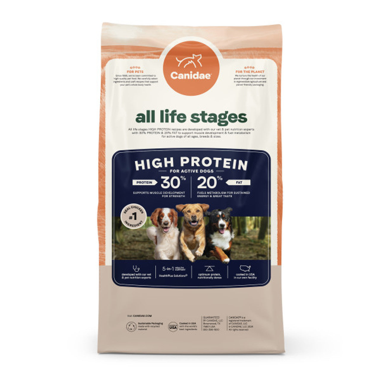 Canidae - All Life Stages High Protein Dry Dog Food, Multi-Protein Recipe