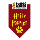 FunDog Bandanas - Dog Bandana Hairy Pawter