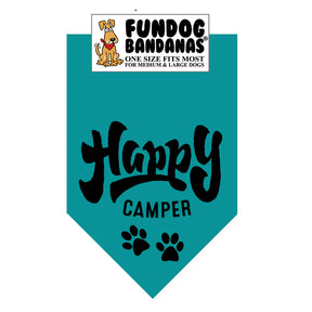 FunDog Bandanas - Dog Bandana Happy Camper