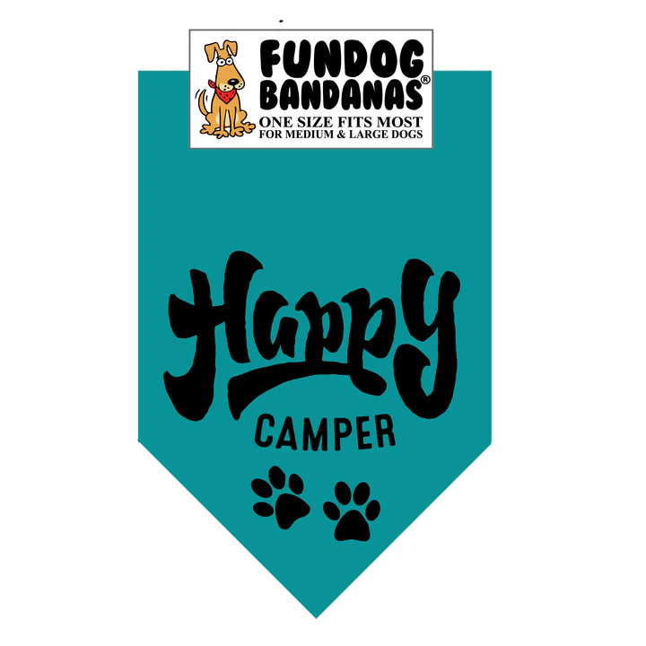 FunDog Bandanas - Dog Bandana Happy Camper