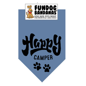 FunDog Bandanas - Dog Bandana Happy Camper