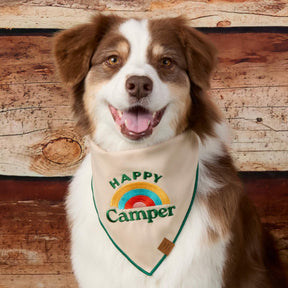The Fogy Dog - Bandana Dog Embroidered Happy Camper