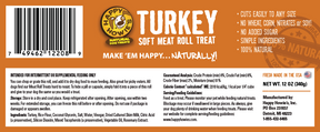 Meat Roll Treat - Turkey
