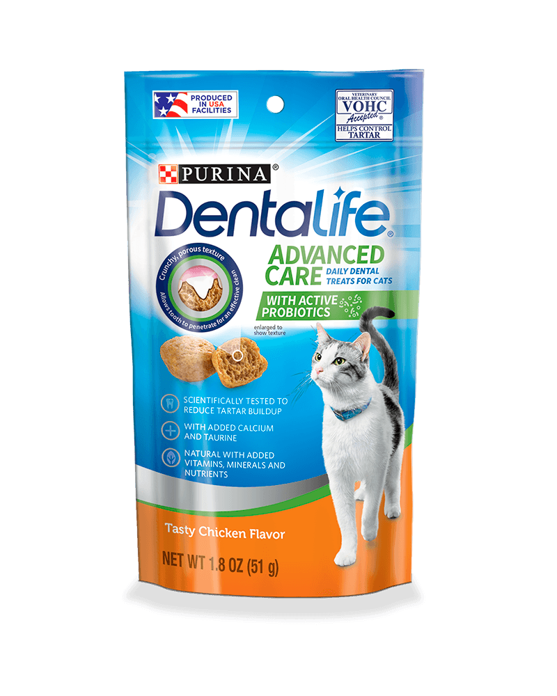 Purina - DentaLife  Chicken Flavor Dental Cat Treats