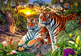 Allied Products-Springbok - Hidden Tigers Puzzle