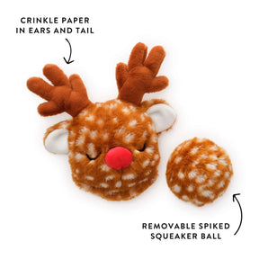 Dog Toy Reindeer Interactive Snuffle