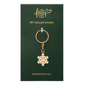 The Foggy Dog - Collar Charm Snowflake