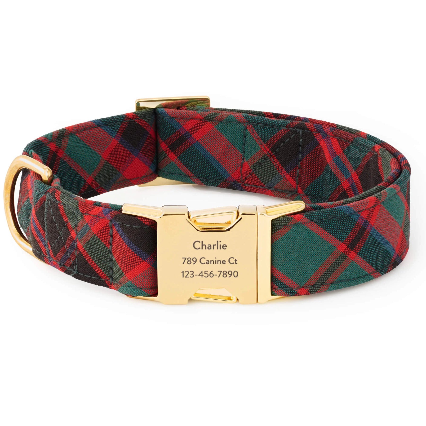 The Foggy Dog - Dog Collar Highland Plaid
