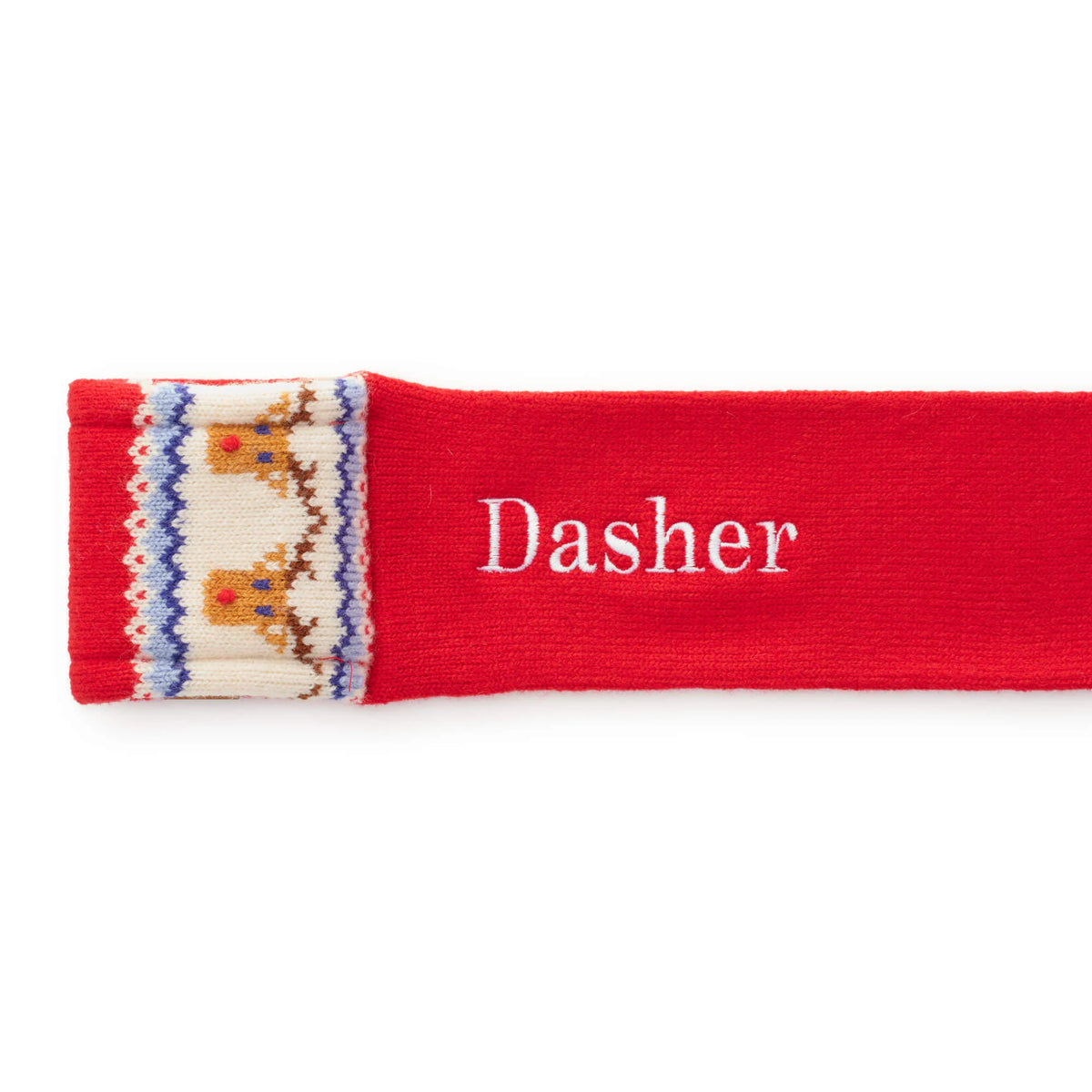 Dog Holiday Scarf Reindeer