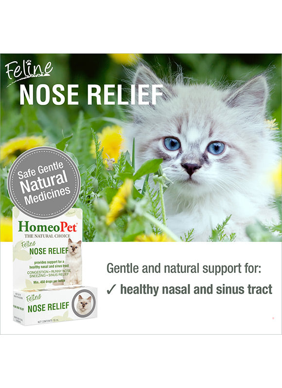 HomeoPet Nose Relief for Cats